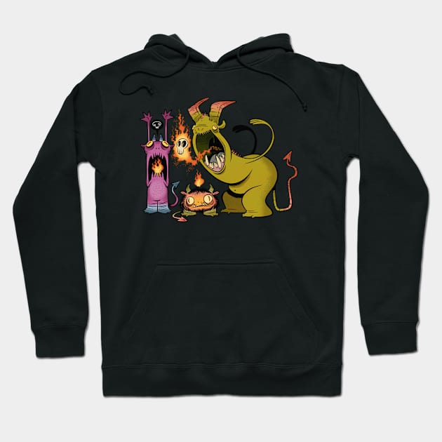 Demons! Hoodie by westinchurch